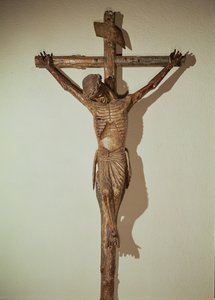 Kristus na kříži, zvaný Le Devot Christ, 1307 (dřevo)