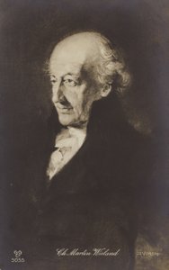 Christoph Martin Wieland (1733-1813), německý básník, spisovatel a překladatel (litografie) od German School