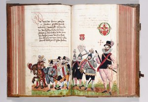 Kronika Norimberka od jeho založení do roku 1603, SCHEMBART BOOK od German School