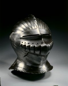 Uzavírací helma v maxmiliánském stylu, kolem 1510-30 od German School