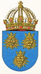 Erb Dalmácie, kolem roku 1898 od German School