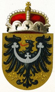 Znak Slezska, kolem roku 1898 od German School