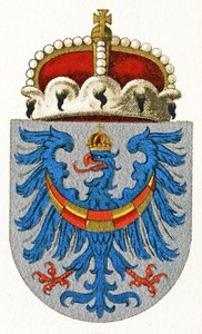 Erb Kraňska, kolem roku 1898 od German School