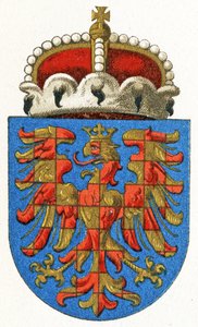 Znak Moravy, kolem 1898 od German School