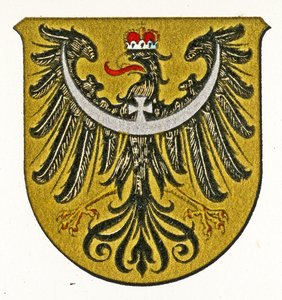 Znak Slezska, kolem roku 1898 od German School