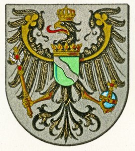 Znak provincie Rýn (Provinz Rheinland), kolem roku 1898 od German School