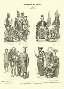Kostýmy Indonésie, 1880 od German School