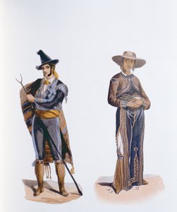 Kostýmy obyvatel Mexika a Vera Cruz od German School