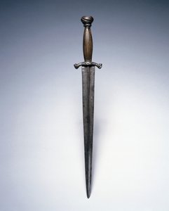 Dýka, polovina 1500 (ocel s rukojetí z losího rohu) od German School