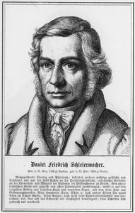 Daniel Friedrich Schleiermacher (rytina) od German School