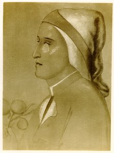 Dante Alighieri, 1884-90 (fototyp) od German School