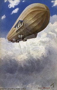 Říditelná vzducholoď hraběte Ferdinanda von Zeppelin od German School