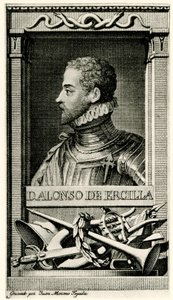 Don Alonso de Ercilla a Zuniga od German School