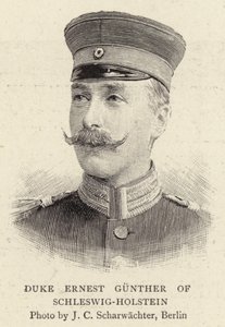 vévoda Ernest Gunther ze Šlesvicka-Holštýnska od German School