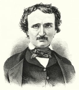 Edgar Allan Poe , americký básník a povídkář od German School
