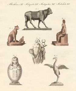 Egypťanská božstva od German School