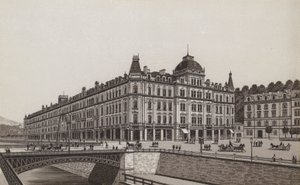 Elisabethquai (litho) od German School
