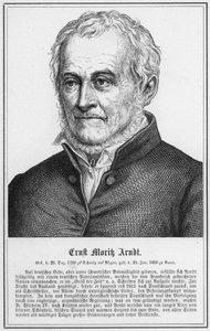 Ernst Morik Arndt (rytina) od German School