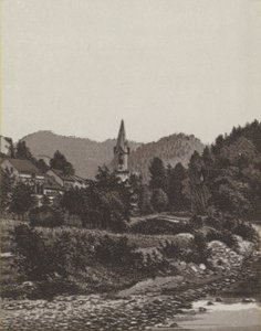 Evangelische Kirche (litho) od German School