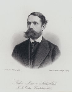 Felix Pino von Friedenthal , rakouský státní úředník a politik (rytina) od German School