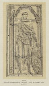 Flavius ​​​​Aetius, římský generál (rytina) od German School