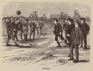 Fotbal (rytina) od German School