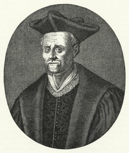 Francois Rabelais , francouzský spisovatel (rytina) od German School