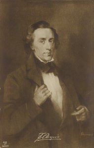 Frederic Chopin , polský skladatel a pianista (1810-1849) od German School
