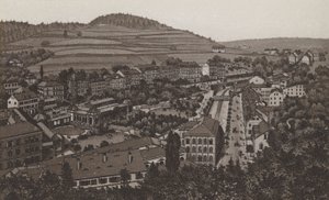 řada zahrad (litho) od German School