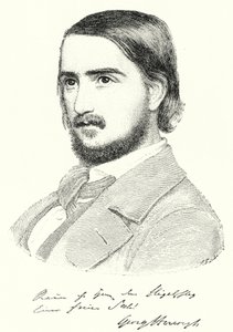 Georg Herwegh , německý básník (rytina) od German School