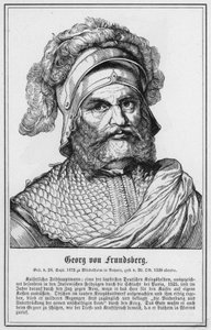 Georg von Frundsberg (rytina) od German School