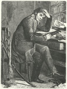 Gerhard von Scharnhorst, německý generál a reformátor pruské armády (rytina) od German School