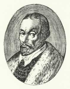Giovanni Guarini , italský básník (rytina) od German School