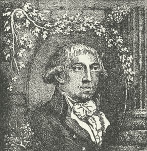 Gottfried August Burger, německý básník (rytina) od German School