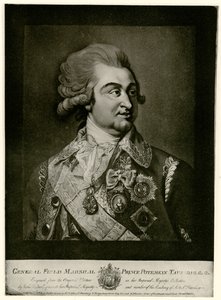 Gregor Alexandrowitsch Fürst Potěmkin od German School