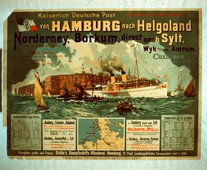 Hamburk na Helgoland od German School