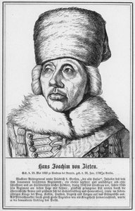 Hans Joachim von Zieten (rytina) od German School