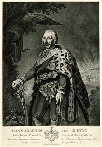 Hans Joachim von Zieten od German School