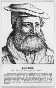 Hans Sachs (rytina) od German School