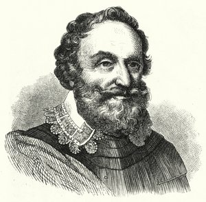 Heinrich Matthias, hrabě z Thurnu, český vojenský velitel třicetileté války (rytina) od German School