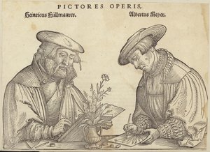 Heinricus Fullmaurer a Albrecht Meyer od German School