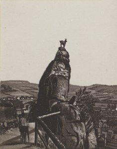 Hirschensprung (litho) od German School