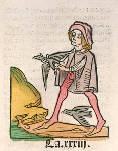 Hortus Sanitatis [Zahrada zdraví] od Jacoba Meydenbacha publikoval v roce 1491 (dřevořez) od German School