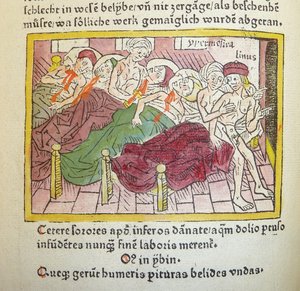 Hypermnestra, Lynceus od German School