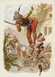 Ilustrace pro Tilla Eulenspiegela od German School