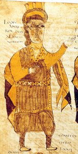 Ilustrace z Breviáře Alaric, 506 od German School