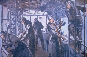 V přední ovládací gondole Zeppelinu od German School