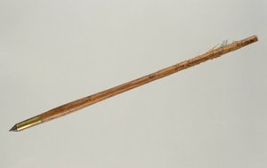 Samostatný šíp patřící knížeti Otto von Hesse, 1615 (dřevo) (viz také 312140-312142)