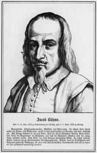 Jacob Bohme (rytina) od German School