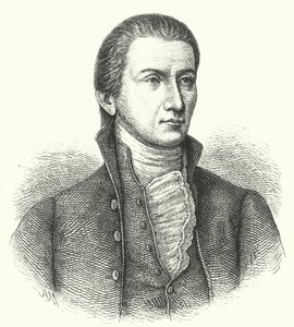 James Monroe, americký státník (rytina) od German School
